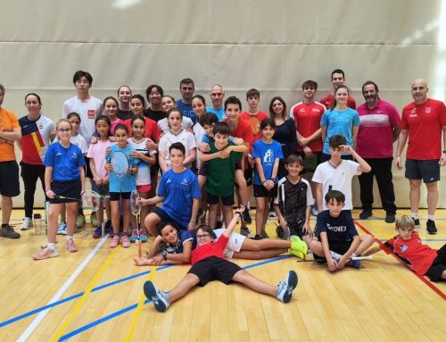 Nueva concentración con las futuras promesas del bádminton madrileño