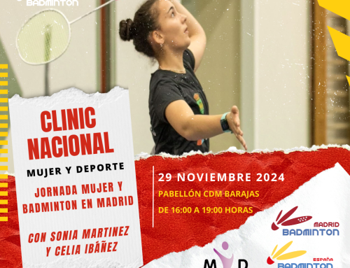 Agotadas las plazas del Clínic Mujer y Bádminton