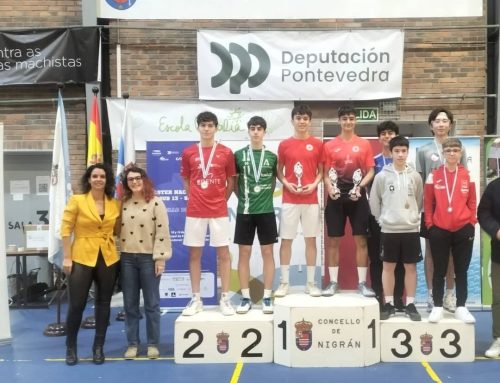 8 medallas para los jugadores madrileños Pontevedra